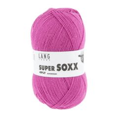 Lang Yarns Super Soxx 4 ply (uni) (61) Burgundy                            