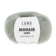 Lang Yarns Mohair Luxe (192) Vergrijsd Groen bij de Breiboerderij
