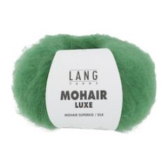 Lang Yarns Mohair Luxe (217) Fel Groen bij de Breiboerderij