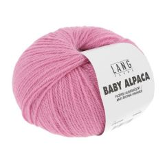   Lang Yarns Baby Alpaca (165) Baby roze bij de Breiboerderij                          