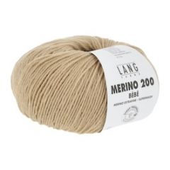 Lang Yarns Merino 200 Bébé (548) Rozenhout bij de Breiboerderij