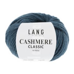 Lang Yarns Cashmere Classic (88) Petrol bij de Breiboerderij