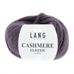 Lang Yarns Cashmere Classic (280) Aubergine bij de Breiboerderij