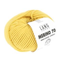 Lang Yarns Merino 70 (114) Zandgeel, bij de Breiboerderij                                