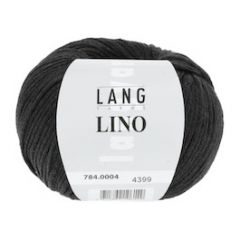 Lang Yarns Lino (04) Zwart bij de Breiboerderij