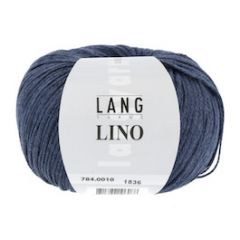 Lang Yarns Lino (10) Donkerblauw bij de Breiboerderij