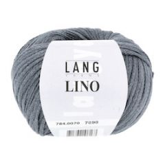 Lang Yarns Lino (70) Antraciet bij de Breiboerderij