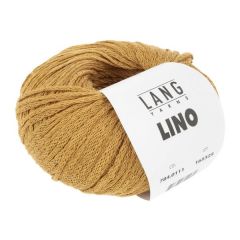 Lang Yarns Lino (111) Mosterd Geel                            