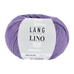 Lang Yarns Lino (146) Paars bij de Breiboerderij