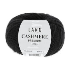 Lang Yarns Cashmere Premium (04) Zwart