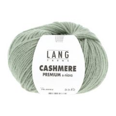 Lang Yarns Cashmere Premium (92) Licht Vergrijsd Groen bij de Breiboerderij