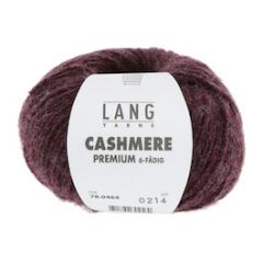 Lang Yarns Cashmere Premium (464) Bordeaux bij de Breiboerderij