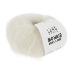 Lang Yarns Mohair Luxe Lamé (94) Creme