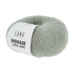 Lang Yarns Mohair Luxe Lamé (192) Vergrijsd Groen bij de Breiboerderij