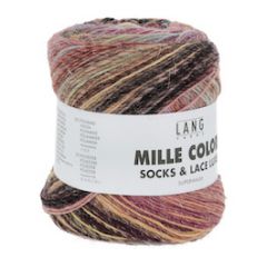 Lang Yarns Mille Colori Socks&Lace Luxe (17) Groen/Blauw/Grijs bij de Breiboerderij!