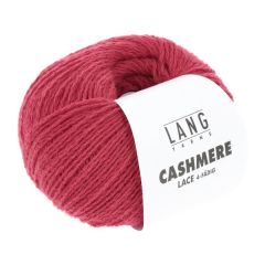Lang Yarns Cashmere Lace (60) Kusrood online bij de Breiboerderij!                             