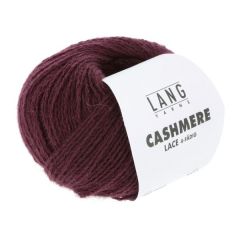 Lang Yarns Cashmere Lace (62) Wijnrood online bij de Breiboerderij!                              