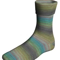 Lang Yarns Super SOXX Color 6 ply TrainSoxx 910.0492 IncaRail                    
                            