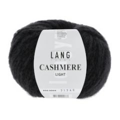 Lang Yarns Cashmere Light (04) Zwart bij de Breiboerderij