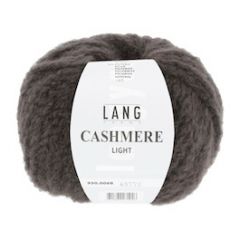 Lang Yarns Cashmere Light (68) Donker Bruin bij de Breiboerderij