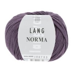 Lang Yarns Norma (90) Paars bij de Breiboerderij