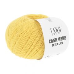 Lang Yarns Cashmere Extra Lace (13) Geel