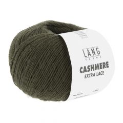 Lang Yarns Cashmere Extra Lace (99) Legergroen
