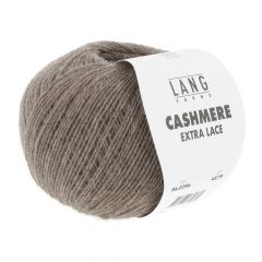 Lang Yarns Cashmere Extra Lace (296) Grijsbruin