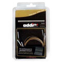 Addi Click Basic wisselbare kabel set 60-80-100cm + Koppeling