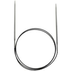 Addi Premium Classic Metalen rondbreinaald - Black Edition - 3,5 mm - 100 cm bij de Breiboerderij                            
