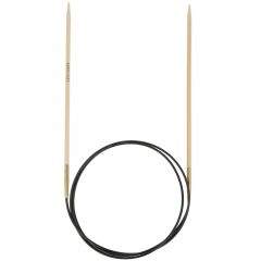 AddiNature Bamboo rondbreinaald - Black Edition - 80 cm - 3 mm bij de Breiboerderij                            