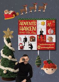    Adventshaken met Mr. Cey - Compleet Haakpakket -  om alle figuurtjes uit het boek te kunnen maken! bij de Breiboerderij                            
                         