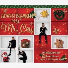Adventshaken met Mr. Cey - boek met 24 haakfiguurtjes bij de Breiboerderij                            
