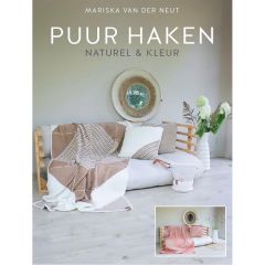 Boek Puur Haken - Naturel en Kleur door Mariska van der Neut - hardcover 160 pagina's