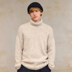 Breipakket DAVE Sweater - Sandnes Garn  - met patroon EN bij de Breiboerderij                            