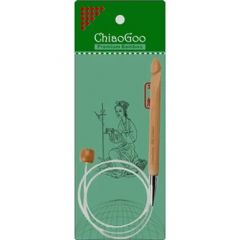 ChiaoGoo - 10 mm / 80 cm - Flexibele Tunische haaldnaald - Bamboe 