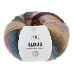 Lang Yarns Cloud (13) Blauw/Bruin/Grijs bij de Breiboerderij                            