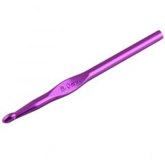 Metalen haaknaald 6,5 mm