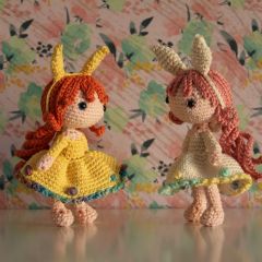Crochet Pattern Amilishly Chibi Usagi (US)