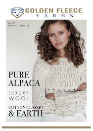   Brei Magazine Golden Fleece Yarns No 01 Herfst / Winter bij de Breiboerderij                          