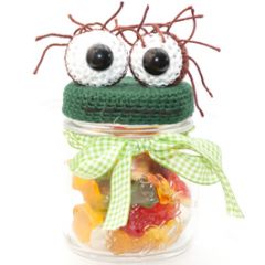 Los patroon Muppet Oscar cadeaupotje + gratis patroon Kikker