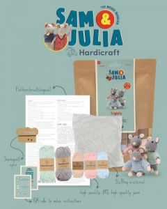 Haakpakket - Amigurumi - ABBY EEIND - 100% katoen bij de Breiboerderij                            