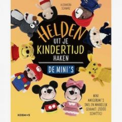   Helden Uit Je Kindertijd Haken - De Mini's - Alexandra Schwarz bij de Breiboerderij                          