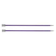 KnitPro Zing Rechte Metalen breinaalden 40 cm -  3,75 mm bij de Breiboerderij                            