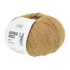 Lang Yarns Alpaca Soxx 6 ply Easywash (50) Goudgeel gemeleerd bij de Breiboerderij