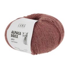 Lang Yarns Alpaca Soxx 6 ply Easywash (60) Rood gemeleerd  bij de Breiboerderij