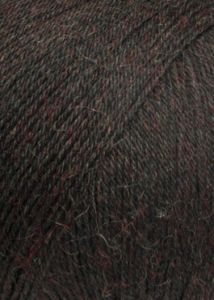 Lang Yarns Alpaca Soxx (68) Donkerbruin gemeleerd bij de Breiboerderij
