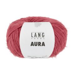 Lang Yarns Aura (62) Roze Rood bij de Breiboerderij