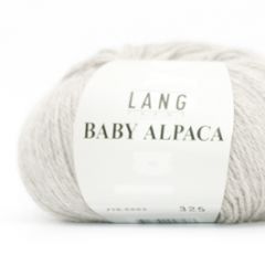 Lang Yarns Baby Alpaca (03) Lichtgrijs bij de Breiboerderij