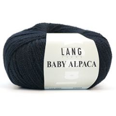 Lang Yarns Baby Alpaca (04) Zwart bij de Breiboerderij